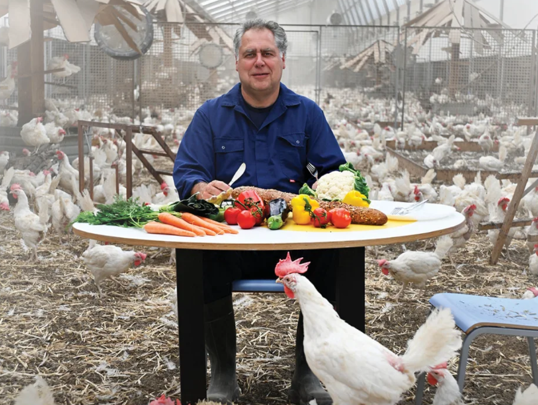Ruud Zanders als Vegan Veehouder